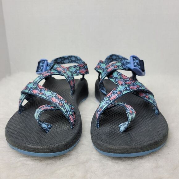 Chaco Z Cloud 2 Trace Eclipse Bleu Sport Sandals SIze 8 - Picture 2 of 10